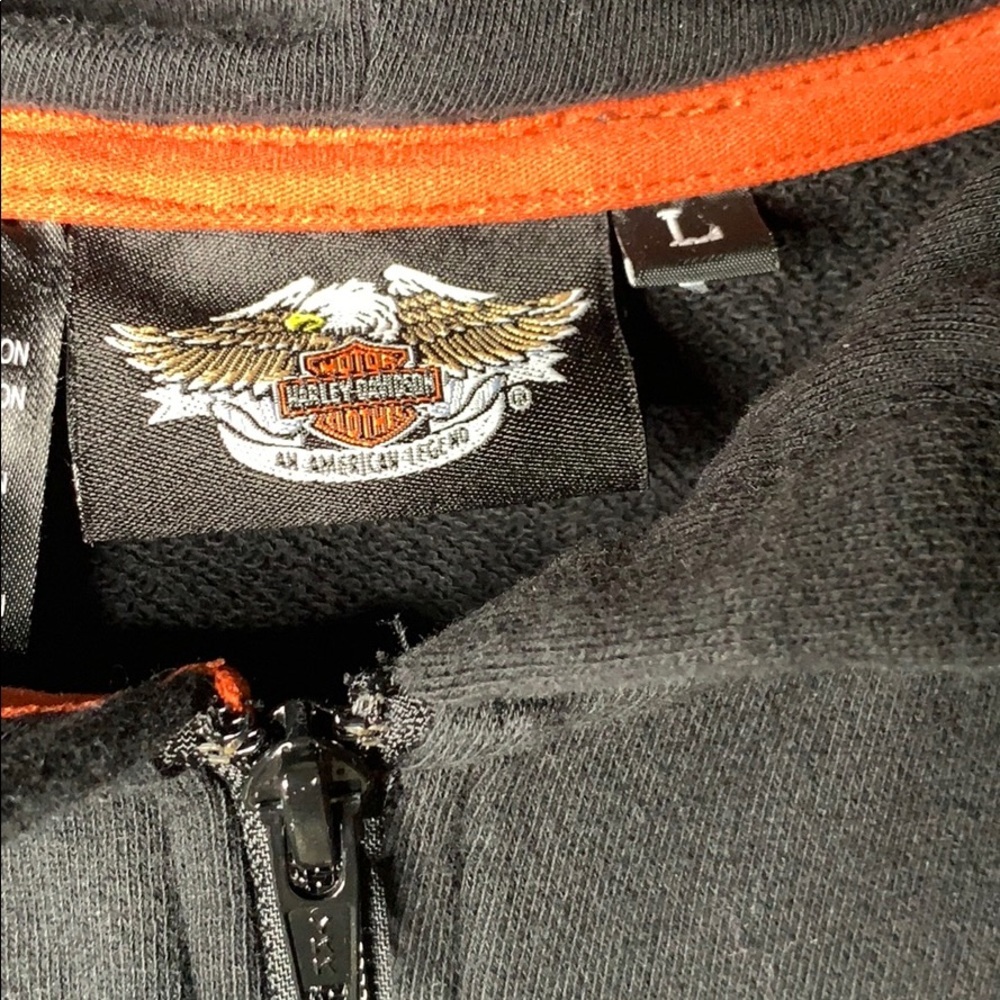 Harley Davidson‎ cotton black vest size L - Picture 7 of 12